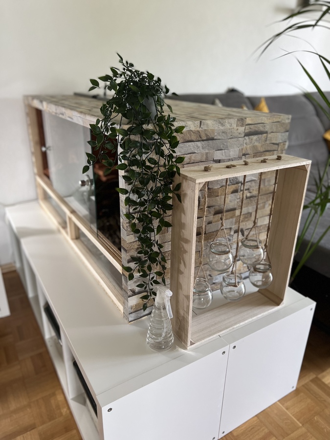 Verkleidung OSB Terrarium / Raumteiler